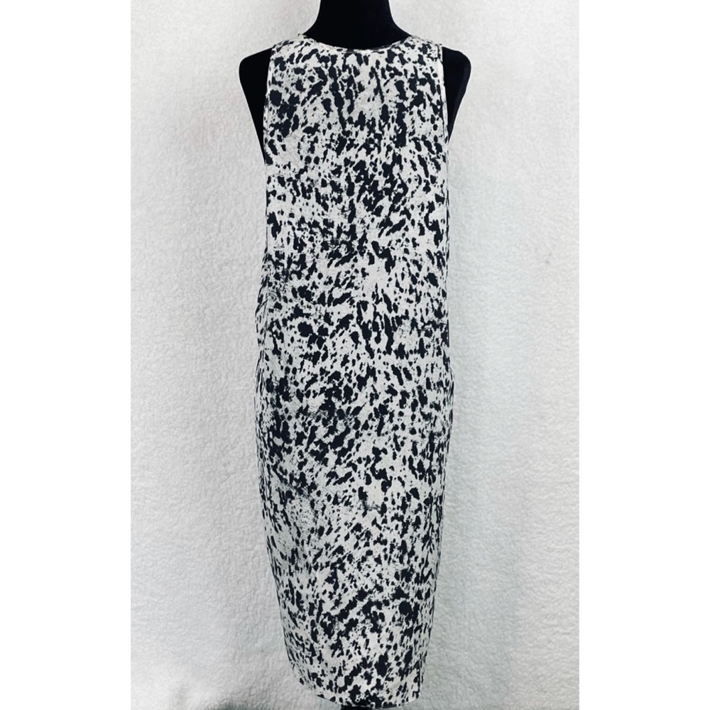 3.1 PHILLIP LIM • Silk Animal Print Keyhole Sleeveless Mini Dress, 2 - Picture 7 of 16